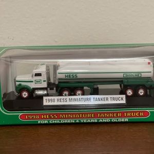1998 Hess Toy Miniature Tanker Truck,Brand New!